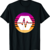 PulseChain T-Shirt Crypto Logo Cryptocurrency PLS Sunset