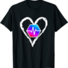 PulseChain T-Shirt Crypto Logo Heart Cryptocurrency PLS