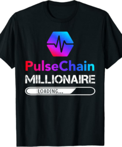 PulseChain T-Shirt Crypto Millionaire HEX Token