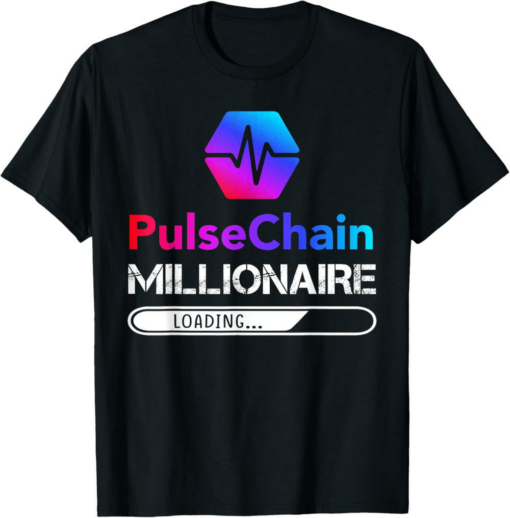 PulseChain T-Shirt Crypto Millionaire HEX Token