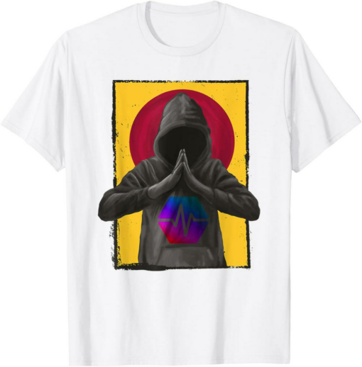 PulseChain T-Shirt PLS Crypto Hacker Shadow Man Web