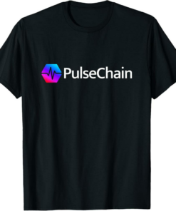 PulseChain T-Shirt PLS Pulse Hex Crypto Logo