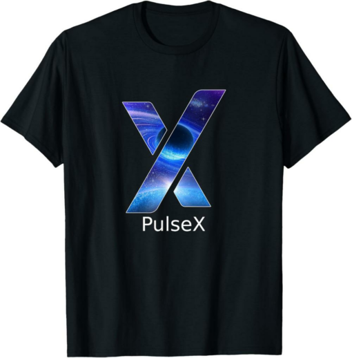 PulseChain T-Shirt PulseX PLSX Cryptocurrency Crypto Space