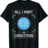 Qtum T-Shirt Ugly Christmas Sweater All I Want For Xmas