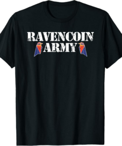 Ravencoin T-Shirt Army RVN Crypto Crytocurrency