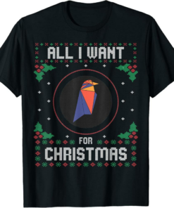 Ravencoin T-Shirt Christmas Sweater All I Want For Xmas