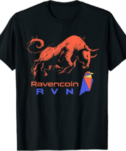 Ravencoin T-Shirt Crypto Bullrun HODL RVN Coin Millionaire