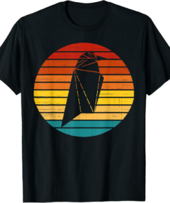 Ravencoin T-Shirt Crypto Vintage Retro Sunset Design 60s 70s