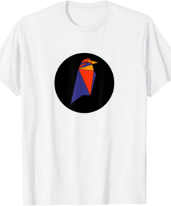 Ravencoin T-Shirt RVN Cryptocurrency Crypto Black Colors