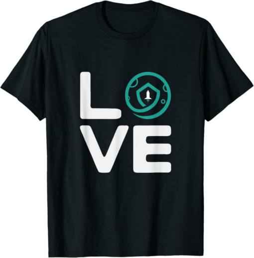 SafeMoon T-Shirt Love Blockchain Cryptocurrency Coin Hodler