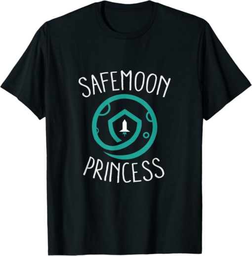 SafeMoon T-Shirt Princess Funny Cryptocurrency Coin HODL