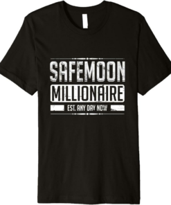 SafeMoon T-Shirt Theoretical Millionaire HODL Cryptocurrency