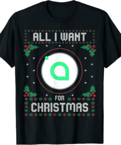 Siacoin T-Shirt Christmas Crypto Sweater All I Want For Xmas