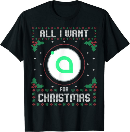 Siacoin T-Shirt Christmas Crypto Sweater All I Want For Xmas