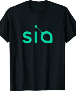 Siacoin T-Shirt Coin Cryptocurrency SC crypto