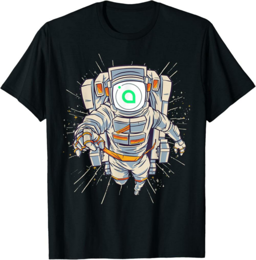 Siacoin T-Shirt Crypto Astronaut to Moon