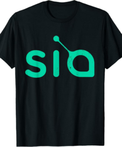 Siacoin T-Shirt Crypto Token Coin
