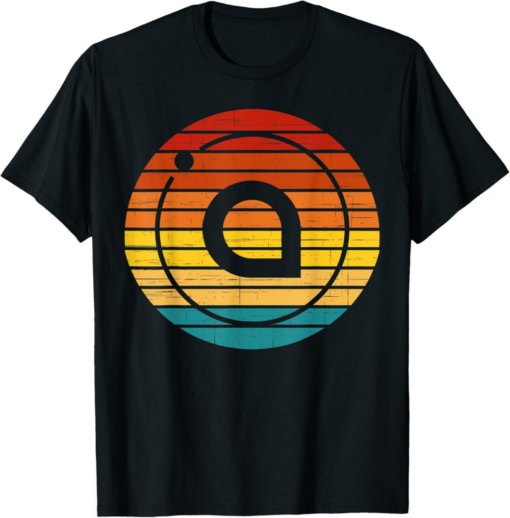 Siacoin T-Shirt Crypto Vintage Retro Sunset Design 60s 70s