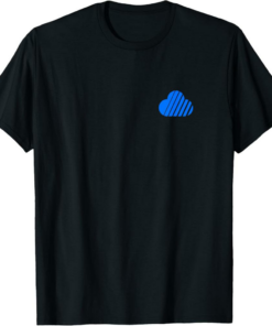 Skycoin T-Shirt Blue Pocket Cloud Logo Crypto Alt Coin