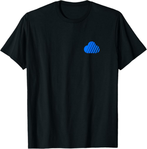 Skycoin T-Shirt Blue Pocket Cloud Logo Crypto Alt Coin