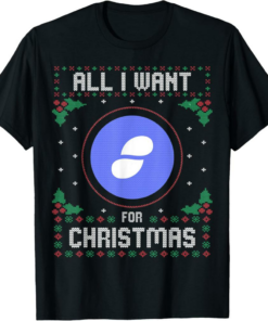 Status T-Shirt Christmas Crypto Sweater All I Want For Xmas