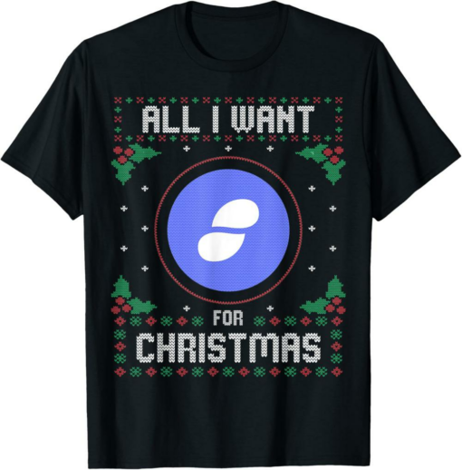 Status T-Shirt Christmas Crypto Sweater All I Want For Xmas