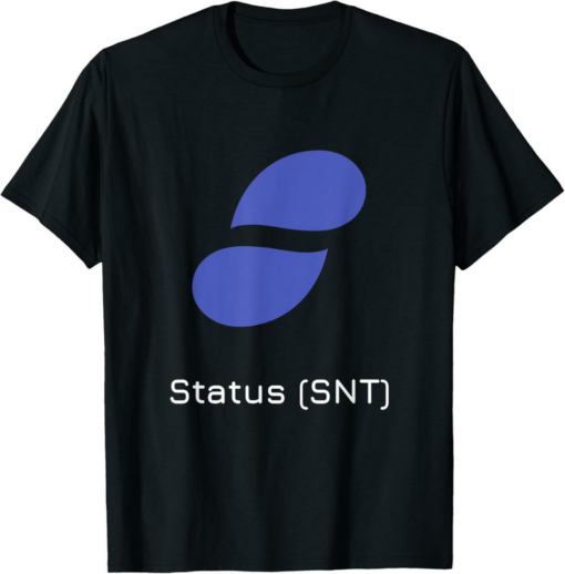 Status T-Shirt Coin Cryptocurrency SNT crypto