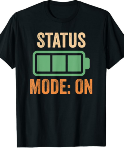 Status T-Shirt Mode On Crypto