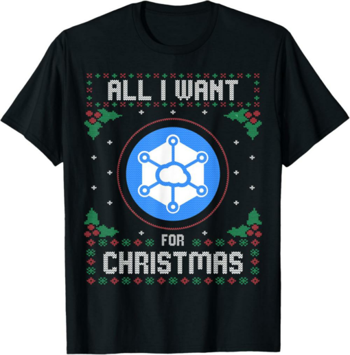 Storj T-Shirt Christmas Crypto Sweater All I Want For Xmas