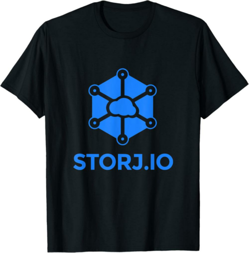 Storj T-Shirt Coin Cryptocurrency Crypto