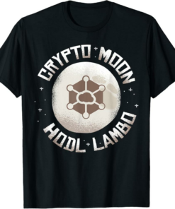 Storj T-Shirt Crypt to Moon HODL Funny