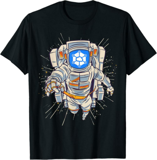 Storj T-Shirt Crypto Astronaut to Moon