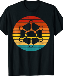 Storj T-Shirt Crypto Vintage Retro Sunset Design 60s 70s