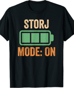 Storj T-Shirt Mode On Crypto