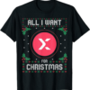 StormX T-Shirt Christmas Crypto Sweater All I Want For Xmas