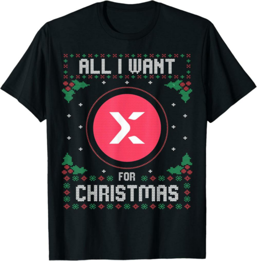 StormX T-Shirt Christmas Crypto Sweater All I Want For Xmas