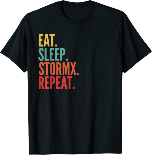 StormX T-Shirt Eat Sleep Repeat