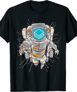 Stratis T-Shirt Crypto Astronaut to Moon