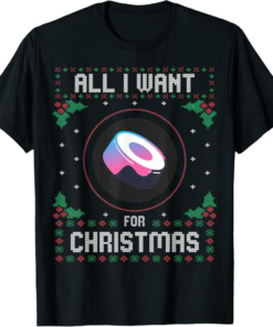 SushiSwap T-Shirt Christmas Sweater All I Want For Xmas is