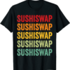 SushiSwap T-Shirt Crypto Rainbow Text Design