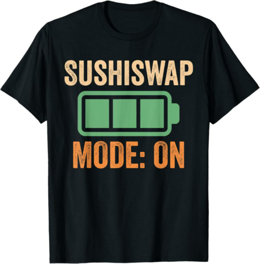 SushiSwap T-Shirt Mode On Crypto