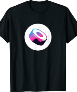 SushiSwap T-Shirt SUSHI Cryptocurrency Crypto White DeFi