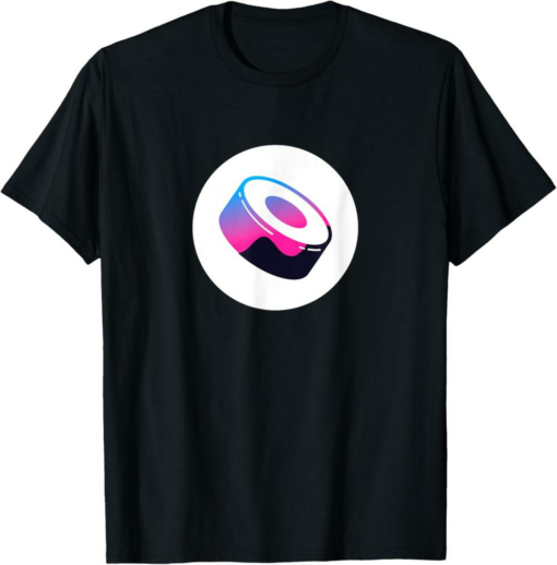 SushiSwap T-Shirt SUSHI Cryptocurrency Crypto White DeFi