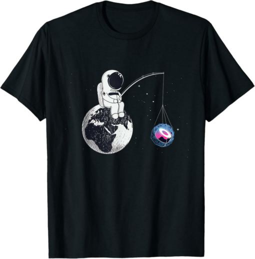 SushiSwap T-Shirt To The Moon Space Man Merch