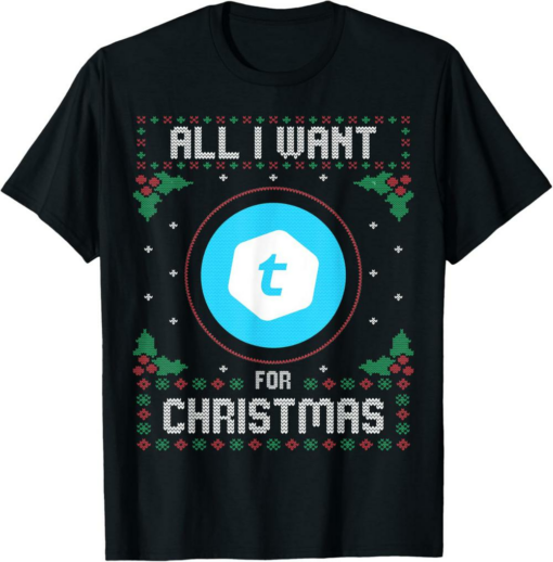 Telcoin T-Shirt Christmas Crypto Sweater All I Want For Xmas