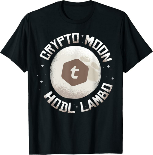 Telcoin T-Shirt Crypt to Moon HODL Funny