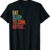 Telcoin T-Shirt Crypto Eat Sleep Repeat