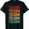 Telcoin T-Shirt Crypto Rainbow Text Design