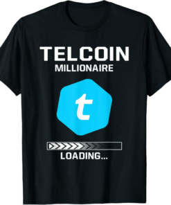 Telcoin T-Shirt Funny Coin Token Millionaire Cryptocurrency