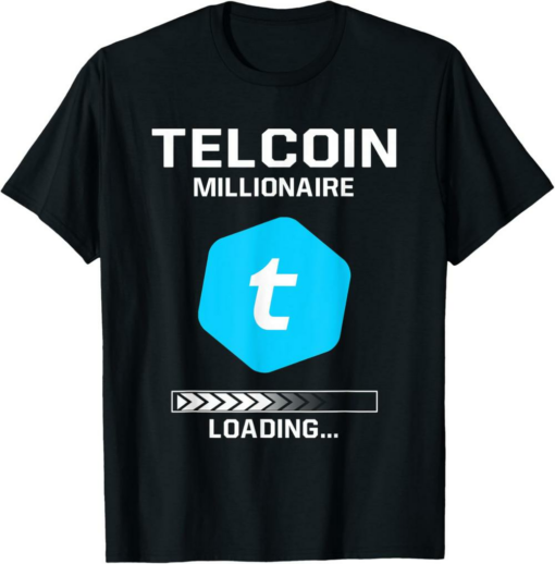 Telcoin T-Shirt Funny Coin Token Millionaire Cryptocurrency